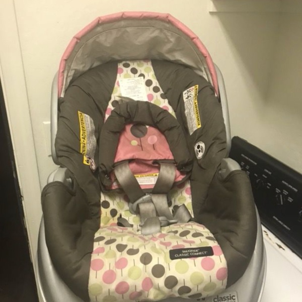 Car seat with base